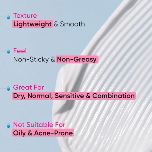 Dot & Key Ceramides Moisturizer: Hyaluronic Acid, Probiotic, & Rice Water for Intense Hydration & Skin Repair