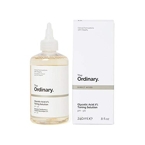 Exfoliating Toner with 7% Glycolic Acid (240ml): Improve Skin Texture