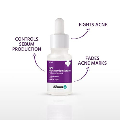 Derma Co 10% Niacinamide Serum: Acne Marks, Acne Prone Skin