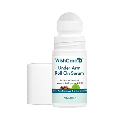 WishCare Underarm Serum: 5% AHA, Kojic Acid, HA - Lighten & Deodorize