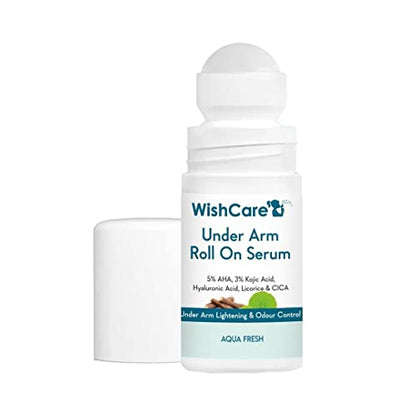 WishCare Underarm Serum: 5% AHA, Kojic Acid, HA - Lighten & Deodorize