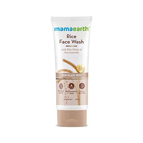 Mamaearth Rice Water Face Wash: Niacinamide for Glass Skin