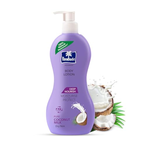 Parachute Advansed Deep Nourish Body Lotion - 72h Hydration, Coconut Milk, Dry Skin