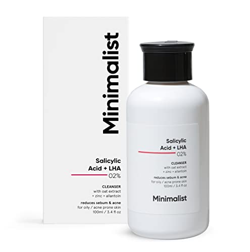 Salicylic Acid Face Wash for Oily Skin - Minimalist, Anti-Acne, Sulfate-Free