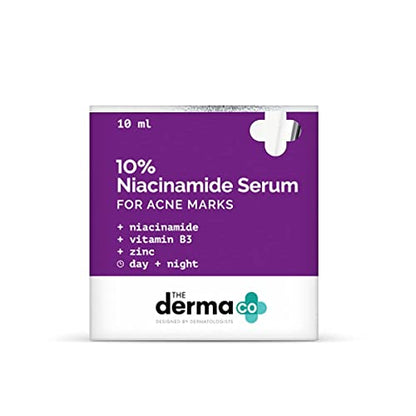 Derma Co 10% Niacinamide Serum: Acne Marks, Acne Prone Skin