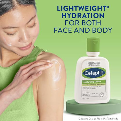 Cetaphil Daily Moisturizing Lotion - Hydrating & Non-Greasy for Sensitive Skin