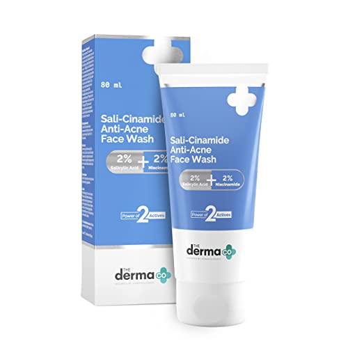 Derma Co Sali-Cinamide Anti-Acne Face Wash: 2% Salicylic Acid & 2% Niacinamide