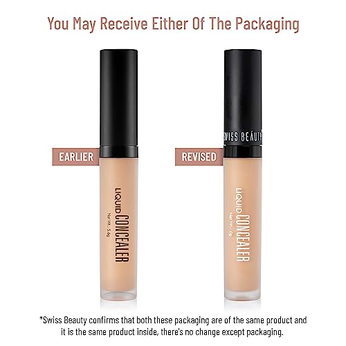 Full Coverage Concealer - Lightweight, Blendable, Sand Sable