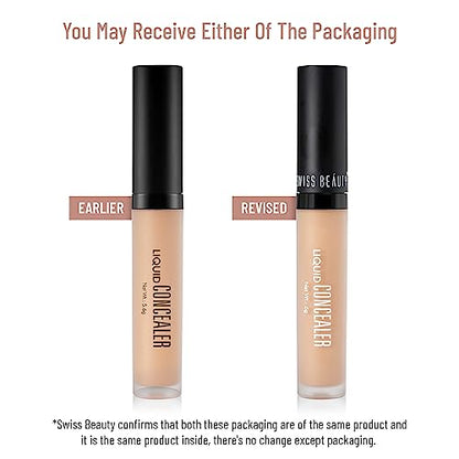 Full Coverage Concealer - Lightweight, Blendable, Sand Sable