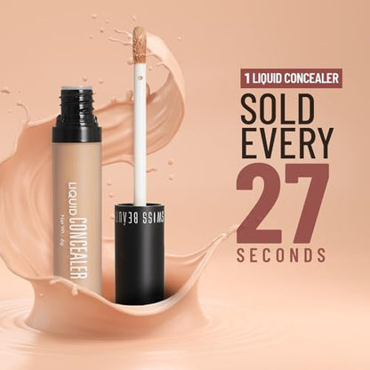 Full Coverage Concealer - Lightweight, Blendable, Sand Sable