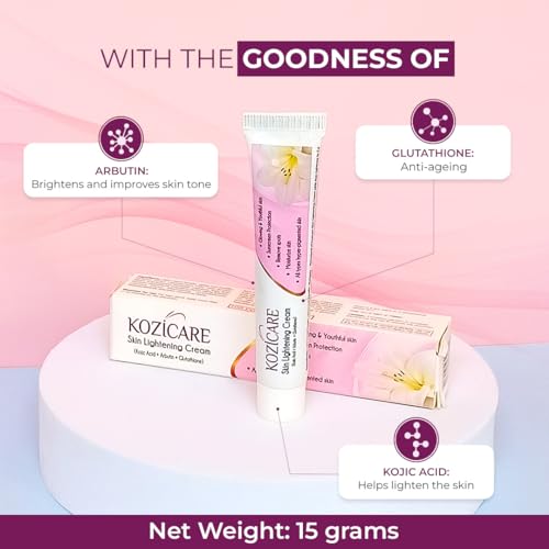 Kozicare Skin Brightening Cream: Rapid Melasma & Dark Spot Treatment