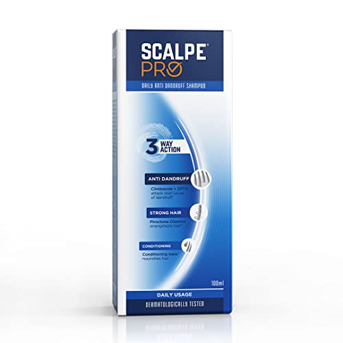 Scalpe Pro Anti-Dandruff Shampoo: Climbazole & ZPTO for Flak-Free, Itch-Free Hair