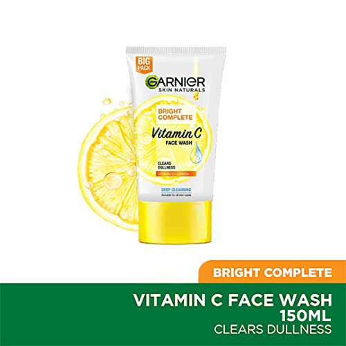 Garnier Bright Complete Vitamin C Face Wash - 150g