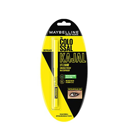 Maybelline Colossal Kajal: Intense Black, Waterproof, 24-Hour Wear