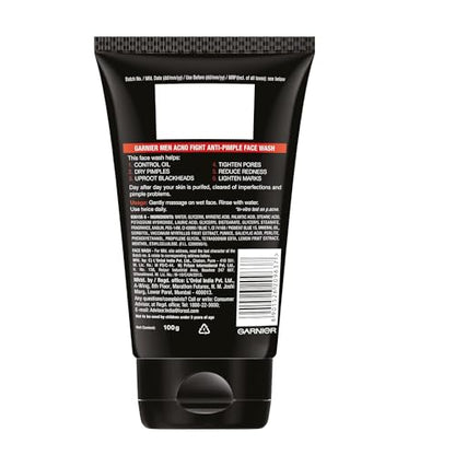 Garnier Men Acno Fight Anti-Pimple Face Wash with Salicylic Acid