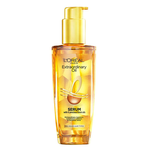 L'Oreal Paris Extraordinary Oil Serum: 6 Rare Oils, Nourished & Shiny Hair