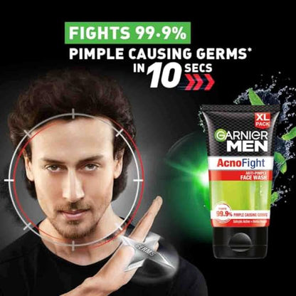 Garnier Men Acno Fight Anti-Pimple Face Wash with Salicylic Acid