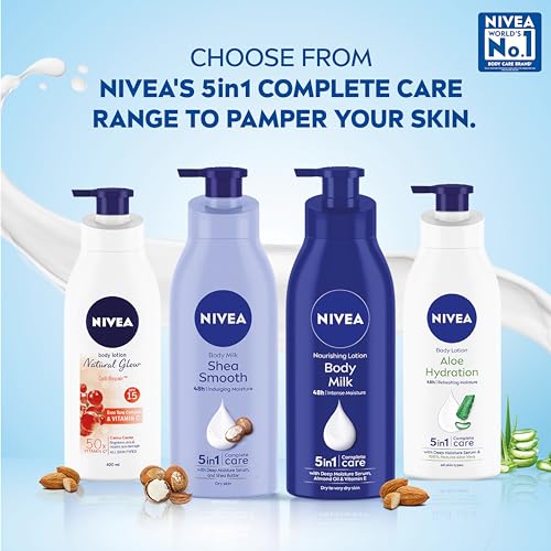 NIVEA Cocoa Nourish 400ml: Intense Moisture Body Lotion