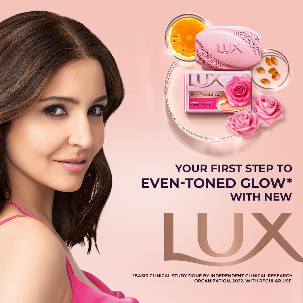 Lux Rose Vitamin C & E Brightening Face Mask (8 Pack)