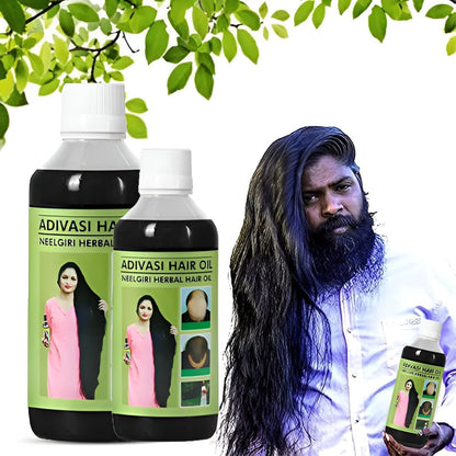 Organic Adivasi Hair Growth Oil | 2x 200ml