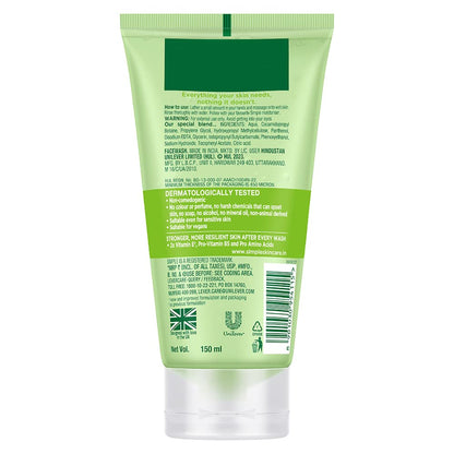 Gentle Face Wash for Sensitive Skin - 100% Soap-Free, Refreshing & Hydrating