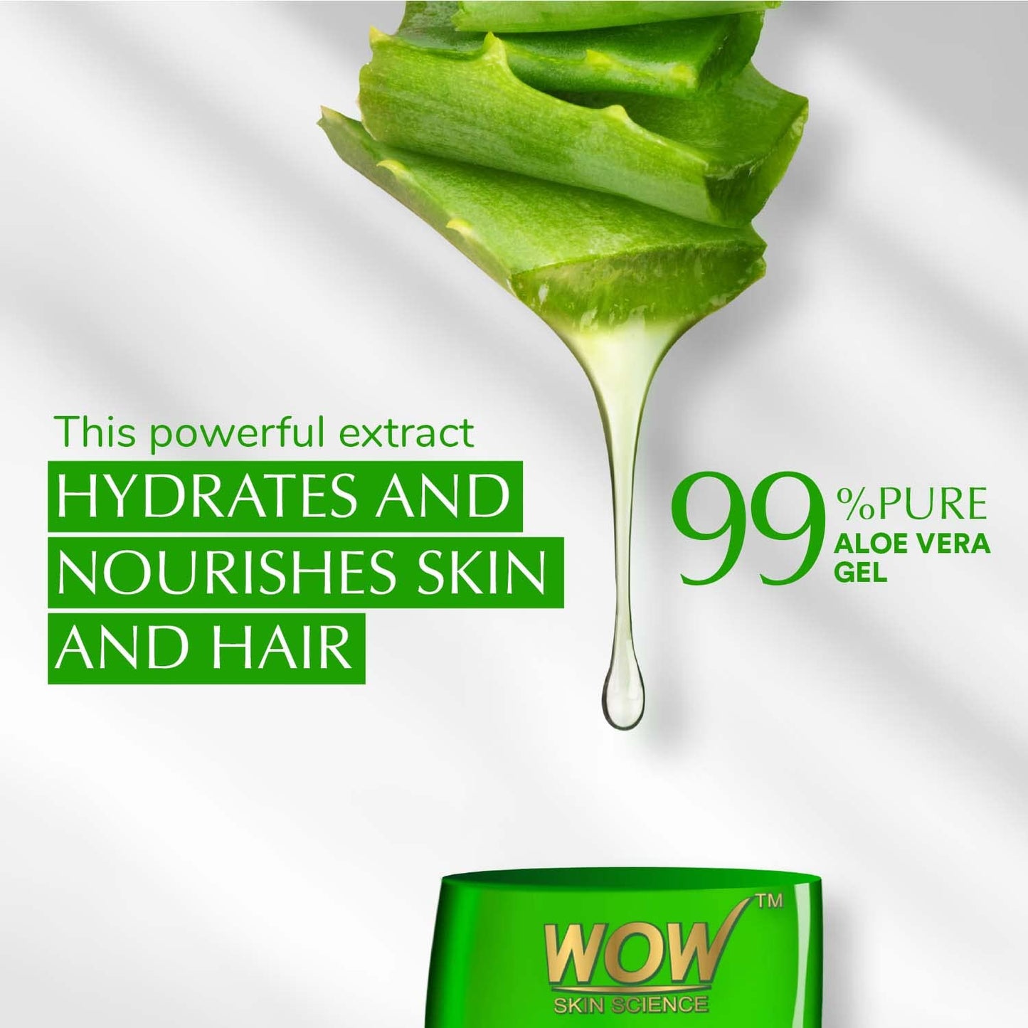 Aloe Vera Gel: Hydrating & Soothing Skin & Hair, 250ml