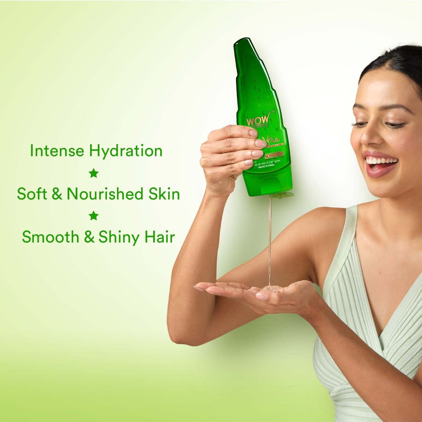 Aloe Vera Gel: Hydrating & Soothing Skin & Hair, 250ml