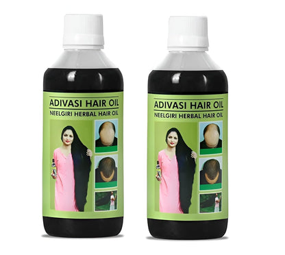 Organic Adivasi Hair Growth Oil | 2x 200ml