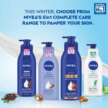 NIVEA Intense Nourishing Body Milk with Almond Oil - 48H Moisture