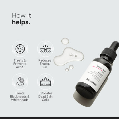 2% Salicylic Acid Serum for Acne & Oil Control