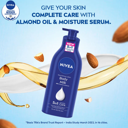 NIVEA Intense Nourishing Body Milk with Almond Oil - 48H Moisture