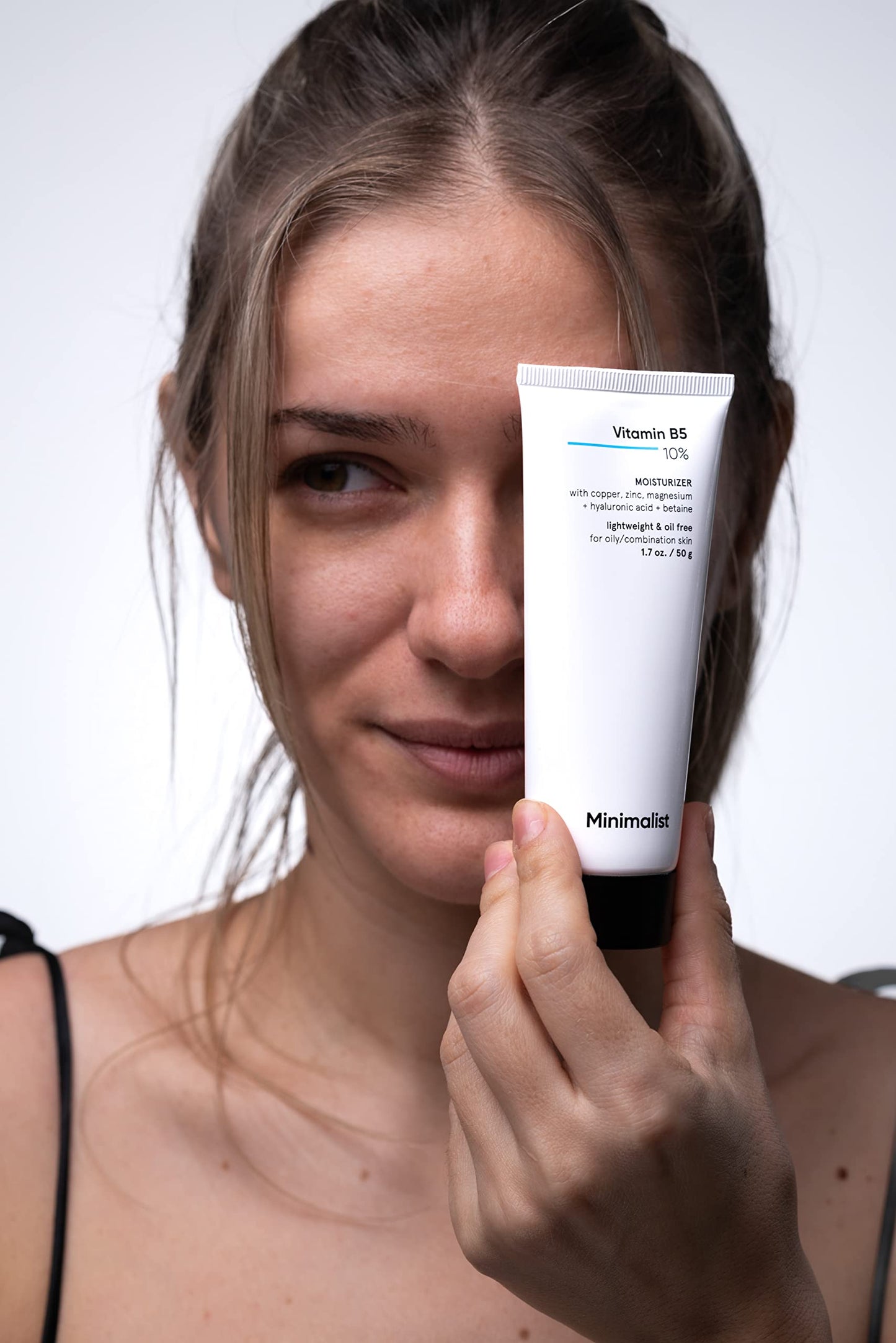 Oil-Free Vitamin B5 Gel Moisturizer for Acne-Prone Skin